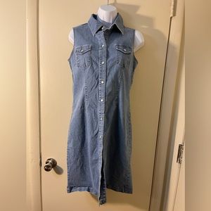 “VINTAGE” New York & Company Blue Jean Dress